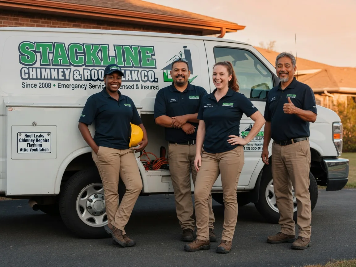 Chimney flashing repair company in El Granada, CA
